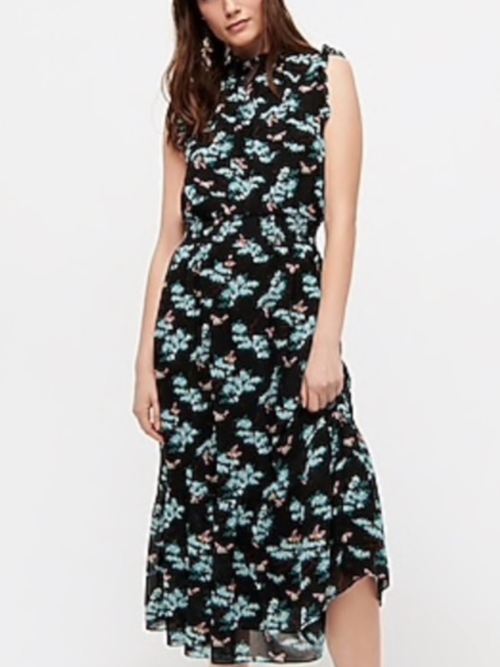 J. Crew smocked bee dress